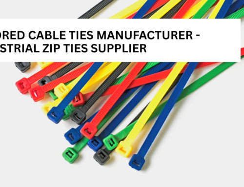 Trusted Zip Ties Manufacturer in India for Colored & Industrial Grade Cable Ties